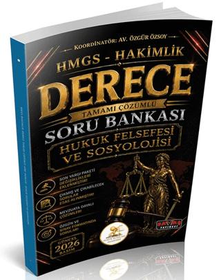 HUKAL HMGS-Hakimlik Derece Hukuk Felsefesi ve Sosyolojisi Soru Bankası | Savaş Yayınevi (Ciltsiz) - Resim 1