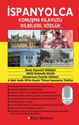 İspanyolca Konuşma Kılavuzu Dilbilgisi Sözlük | Beşir Kitabevi (Ciltsiz) - Resim 1