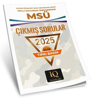 ÖSYM Tıpkı Basım Çıkmış Sorular MSÜ 2025 | IQ Yayınları (Ciltsiz) - Resim 1