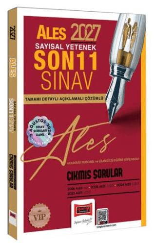 2027 ALES Sayısal Yetenek Son 11 Sınav Tamamı Çözümlü Çıkmış Sorular | Yargı Yayınevi (Ciltsiz) - Resim 1