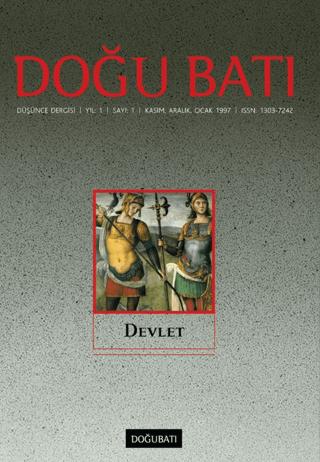 Doğu Batı Düşünce Dergisi Yıl: 1 Sayı: 1 - Devlet | Doğu Batı Dergileri (Ciltsiz) - Resim 1