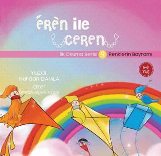 Renklerin Bayramı - Eren İle Ceren İlk Okuma Serisi 9 | Motto Yayınları (Ciltsiz) - Resim 1