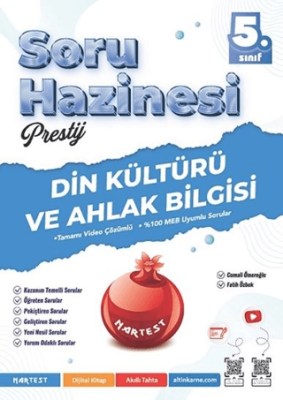 5. Sınıf Prestij Din Kültürü ve Ahlak Bilgisi Soru Bankası - Cumali Ömeroğlu kitap kapağı
