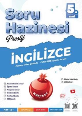 5. Sınıf Prestij İngilizce Soru Hazinesi - Gülistan Yıldız Menteş kitap kapağı