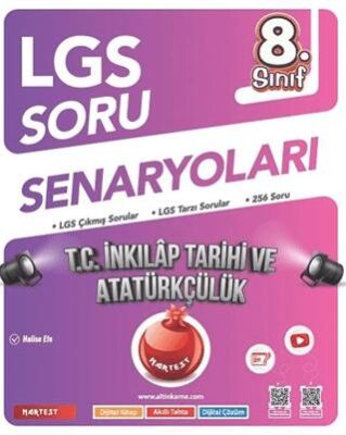 8. Sınıf LGS Soru Senaryoları T.C. İnkılap Tarihi ve Atatürkçülük - Kolektif kitap kapağı
