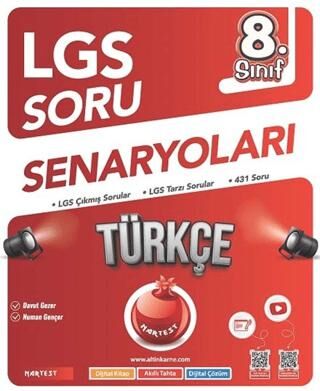 8. Sınıf LGS Soru Senaryoları Türkçe - Kolektif kitap kapağı
