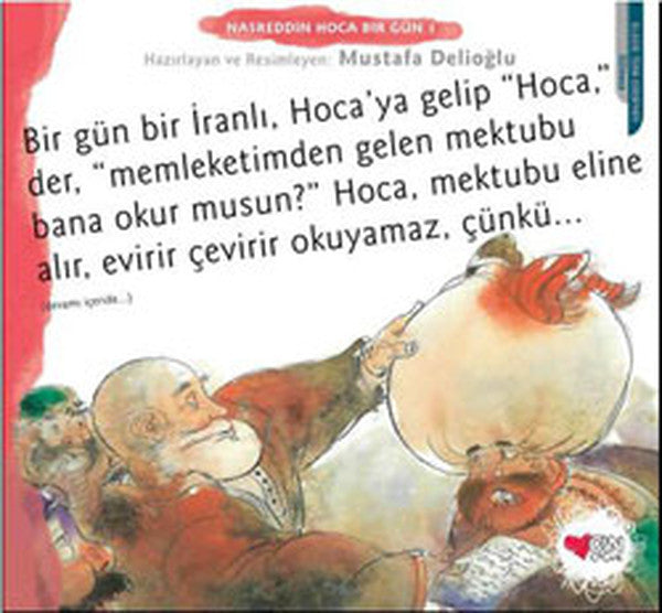 Nasreddin Hoca Bir Gün 1 - Mustafa Delioğlu kitap kapağı