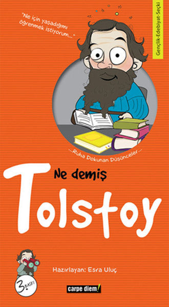 Ne Demiş Tolstoy - Esra Uluç kitap kapağı