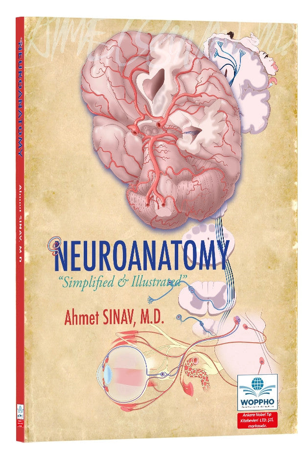 Neuroanatomy Simplified & Illustrated kitap kapağı
