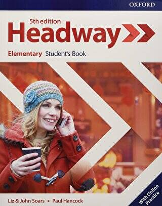 New Headway 5th Edition Elementary Student`s Book with Student`s Resource center and Online Practice Access - Liz John Soars kitap kapağı