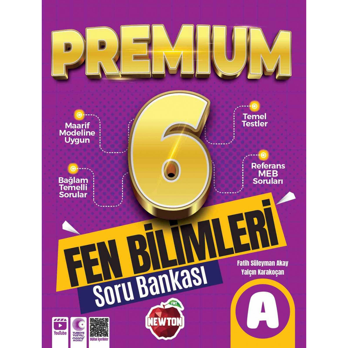 Newton 6. Sınıf Premium A Fen Bilimleri Soru Bankası Yeni kitap kapağı