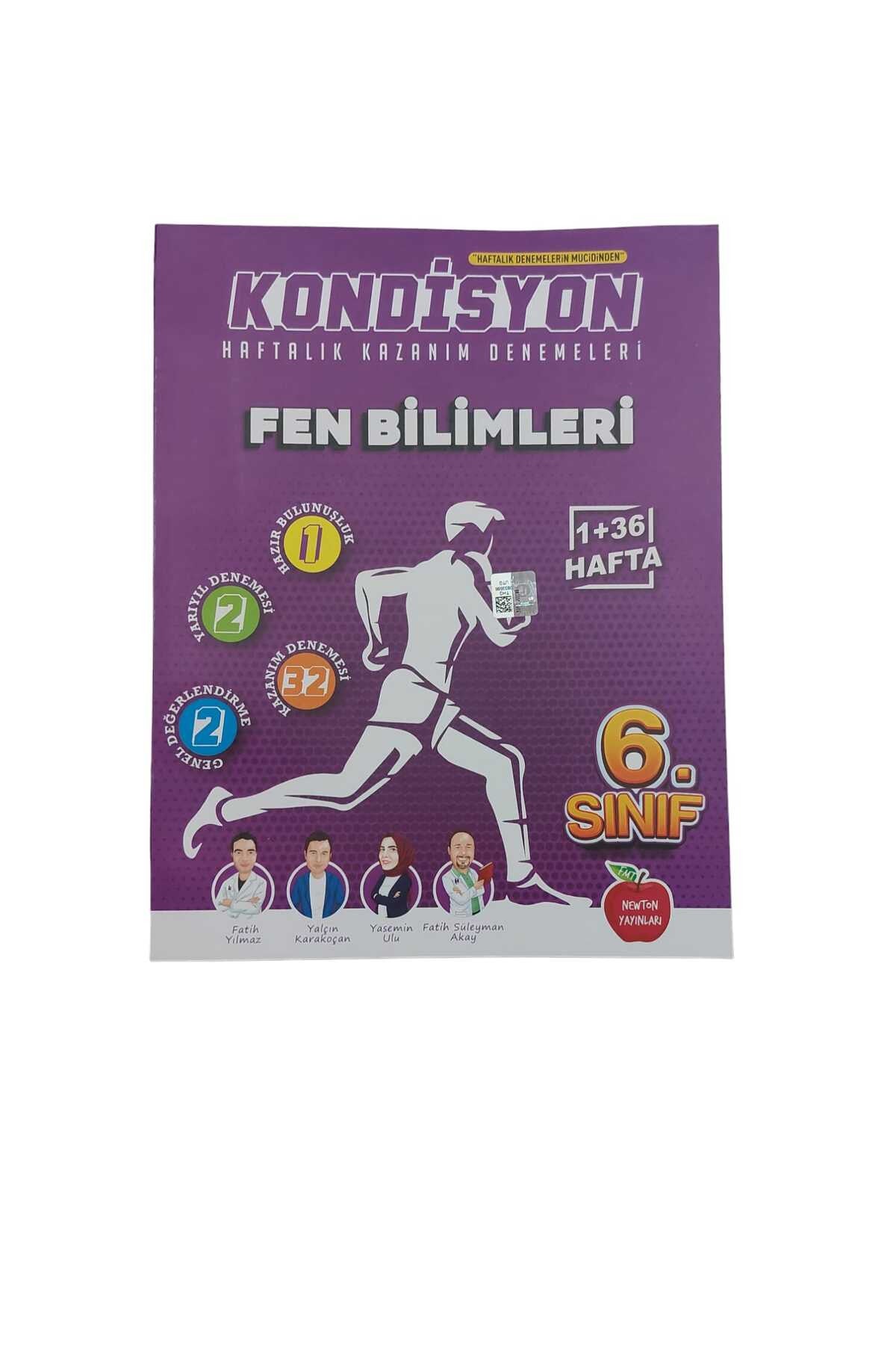Newton 6.Sınıf Kondisyon + Fen Bilimleri Denemesi 37 Hafta - Kolektif kitap kapağı