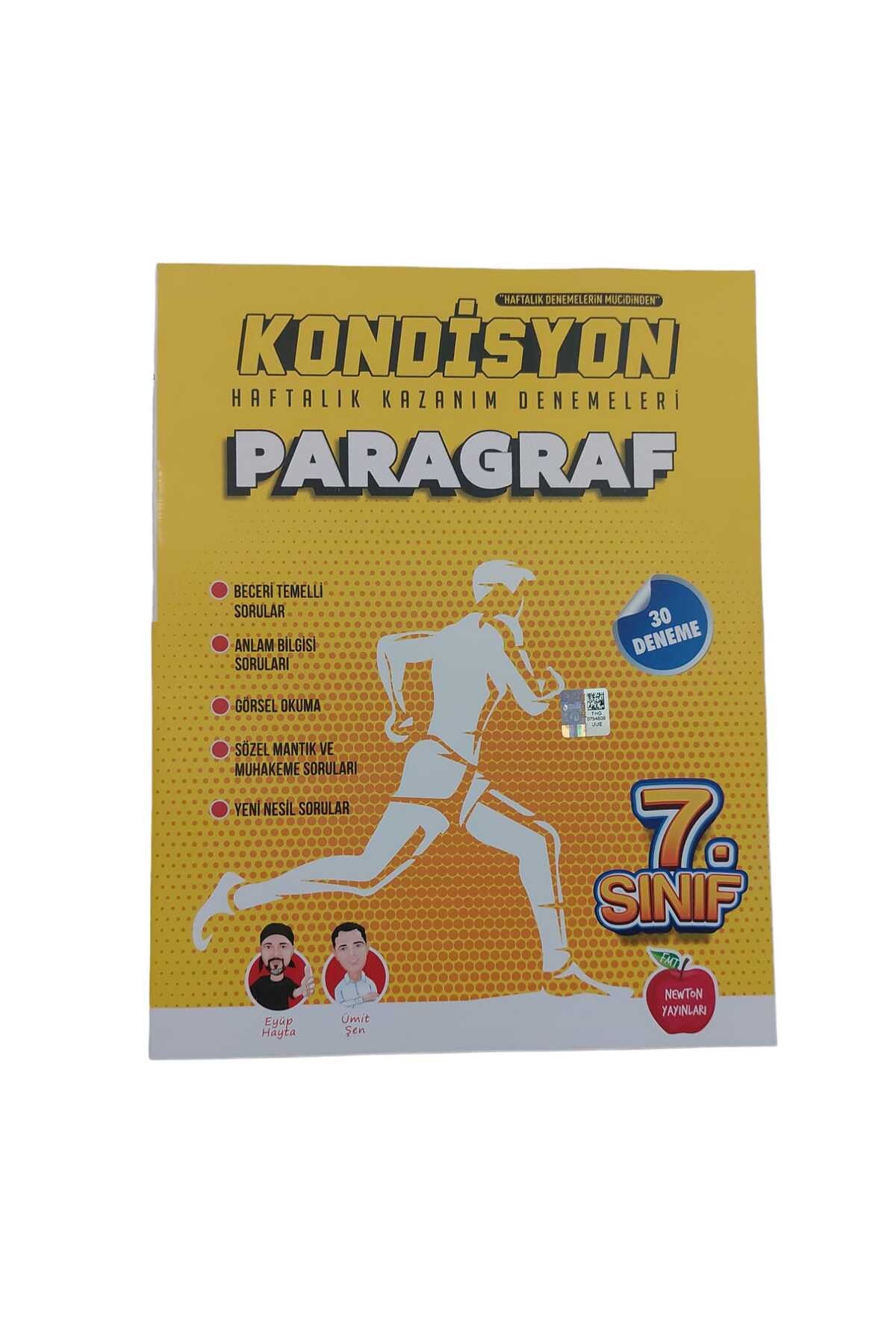 Newton 7. Sınıf Kondisyon Paragraf Deneme kitap kapağı