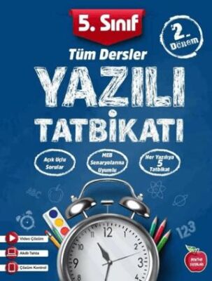 Newton Yayınları 5.Sınıf Yazılı Tatbikatı 2.Dönem Tüm Dersler - Kolektif kitap kapağı