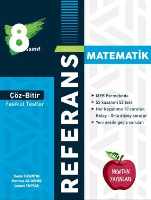 Newton 8. Sınıf Referans Matematik Fasikül - Kolektif kitap kapağı