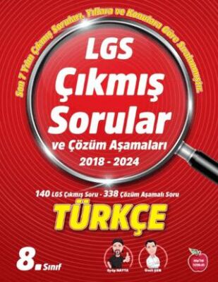 Lgs Çıkmış Sorular Türkçe - Eyüp Hayta kitap kapağı