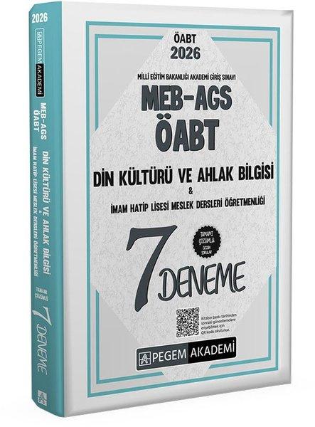 2026 MEB AGS ÖABT Din Kültürü ve Ahlak Bilgisi İmam Hatip Lisesi Meslek Dersleri Öğretmenliği Tamamı | Pegem Akademi Yayıncılık (İnce Kapak) - Resim 1