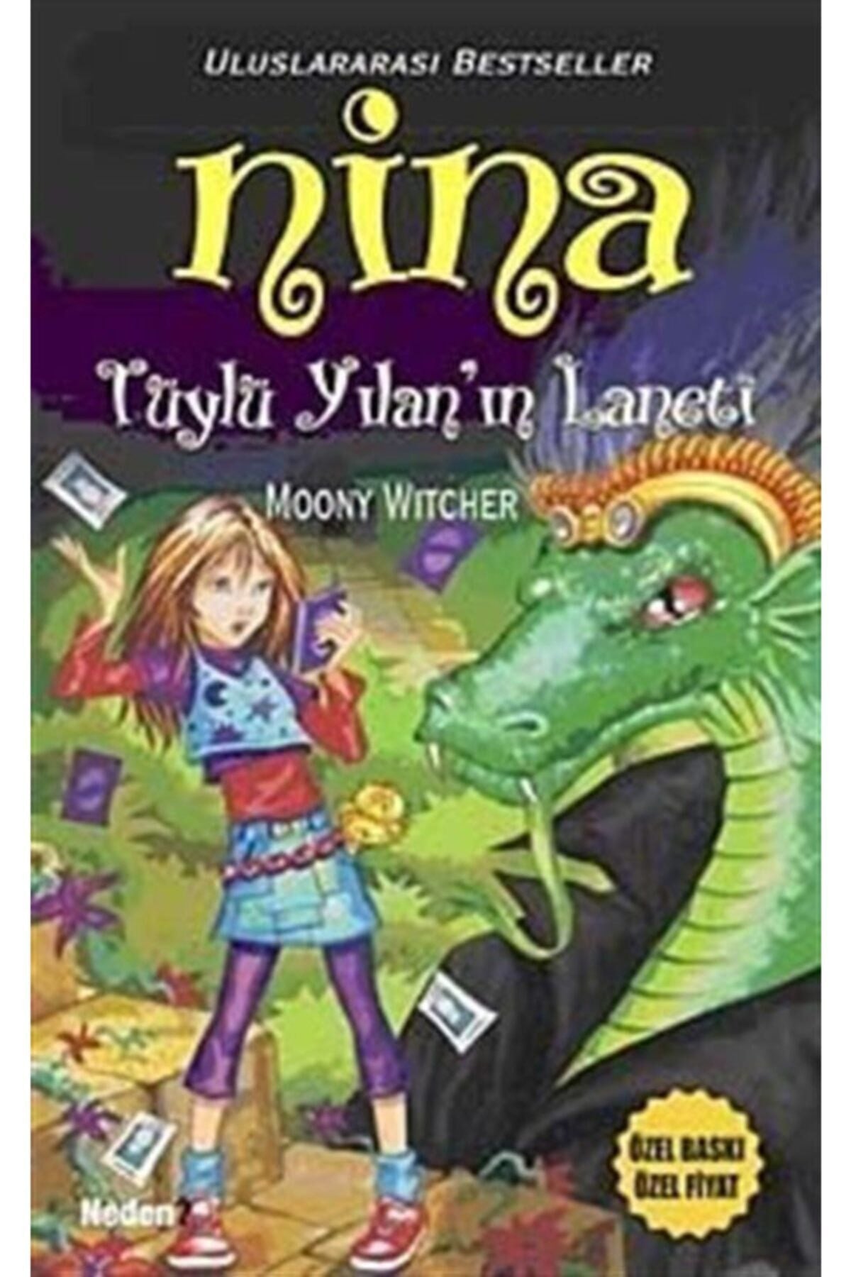 Nina Tüylü Yılan'ın Laneti (Cep Boy) - Moony Witcher kitap kapağı