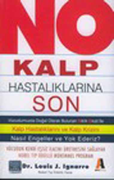 Nitrik Oksit ile Kalp Hastalıklarına Son - Louis J. Ignarro kitap kapağı