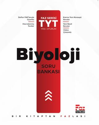 TYT Biyoloji Soru Bankası | Faz Yayınları (Ciltsiz) - Resim 1