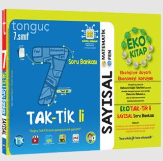 7. Sınıf Sayısal Eko Taktikli Soru Bankası | Tonguç Akademi (Ciltsiz) - Resim 1