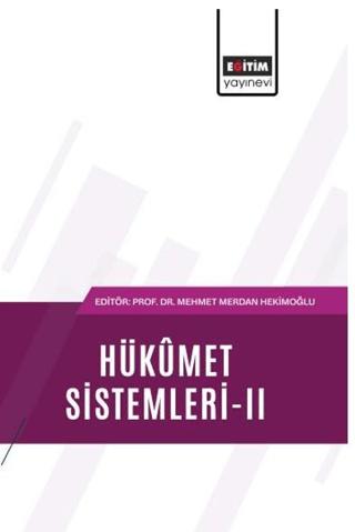 Hükûmet Sistemleri - 2 | Eğitim Yayınevi - Bilimsel Eserler (Ciltsiz) - Resim 1
