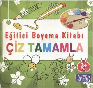 Eğitici Boyama Kitabı - Çiz Tamamla | Parıltı Yayınları (Ciltsiz) - Resim 1