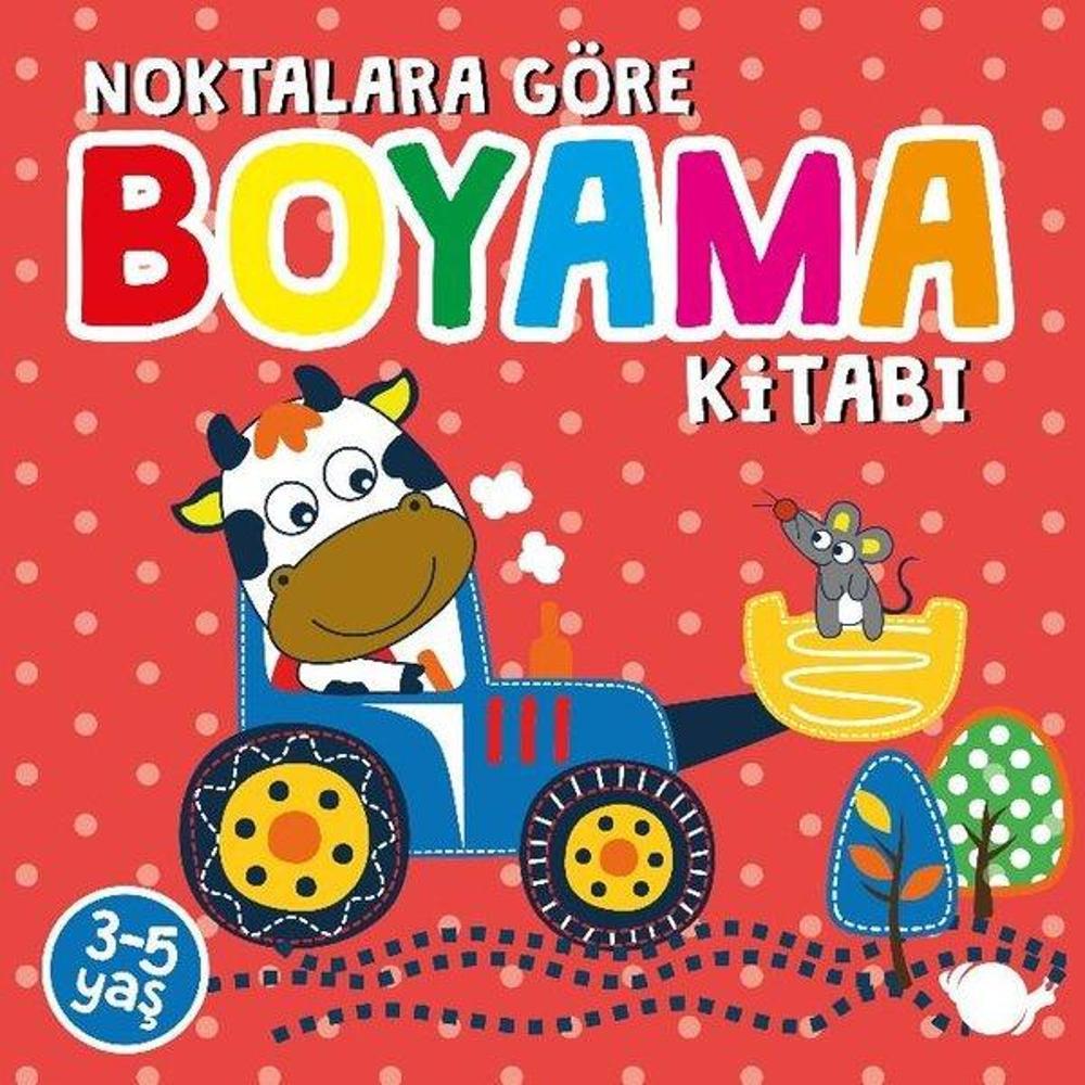 Noktalara Göre Boyama Kitabı 3-5 Yaş | Çikolata Yayınevi