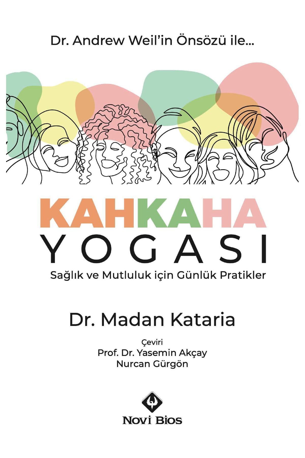 Novi Bios Kahkaha Yogası - Dr. Madan Katarıa kitap kapağı