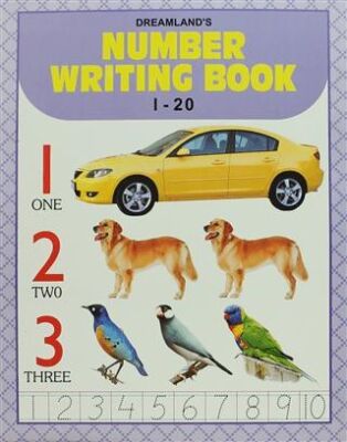 Number Writing Book 1-20 - Kolektif kitap kapağı