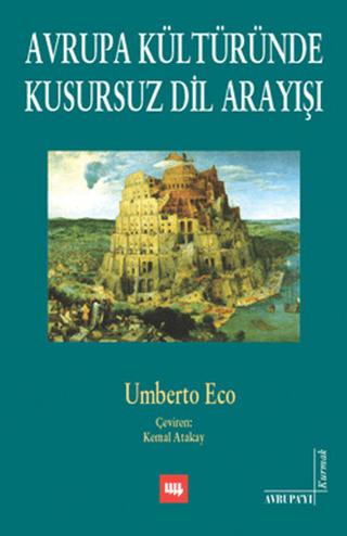 Avrupa Kültüründe Kusursuz Dil Arayışı | Literatür Yayıncılık (Ciltsiz) - Resim 1