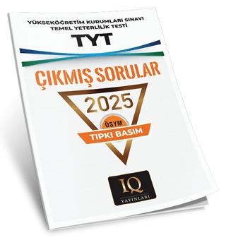 ÖSYM Tıpkı Basım Çıkmış Sorular TYT 2025 | IQ Yayınları (Ciltsiz) - Resim 1