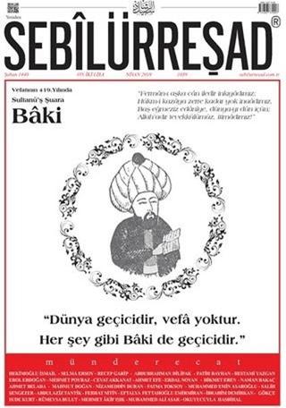 Sebilürreşad Dergisi Sayı: 1039 Nisan 2019 | Sebilürreşad Yayınevi (Ciltsiz) - Resim 1