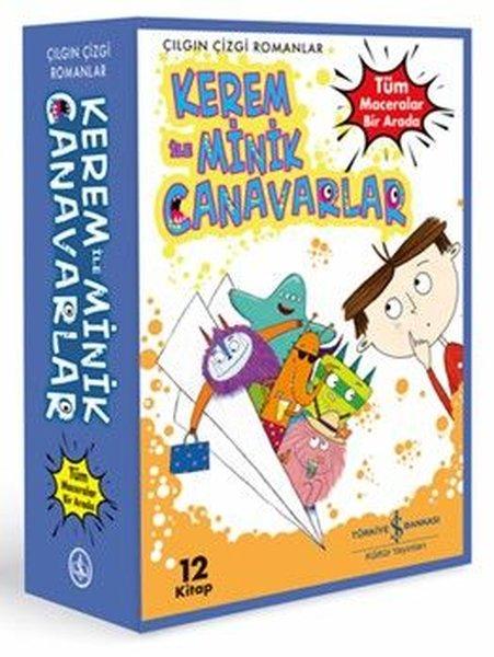 Kerem İle Minik Kahramanlar - Tüm Maceralar Bir Arada - 12 Kitap Takım | İş Bankası Kültür Yayınları (İnce Kapak) - Resim 1