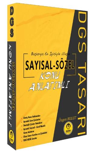 DGS Sayısal Sözel Konu Anlatımı