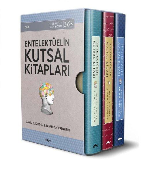 Entelektüelin Kutsal Kitapları Seti - 3 Kitap Kutulu | Maya Kitap (Ciltli) - Resim 3
