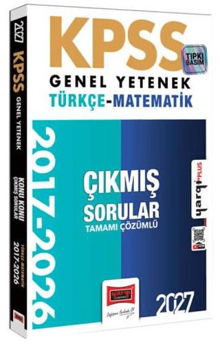 2027 KPSS Genel Yetenek Türkçe-Matematik Konu Konu Tamamı Çözümlü 10 Yıl Çıkmış Sorular | Yargı Yayınevi (Ciltsiz) - Resim 1