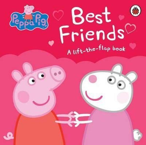 Peppa Pig: Best Friends: A Lift-the-Flap Book | Ladybirds (Ciltli) - Resim 1
