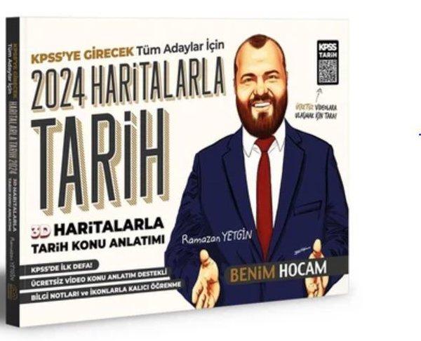 2023 KPSS 3D Haritalarla Tarih Konu Anlatımı | Benim Hocam Yayınları (İnce Kapak) - Resim 1