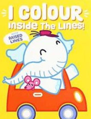 Wow,I Colour Inside the Lines: Elephant | Yoyo Books (Ciltsiz) - Resim 1