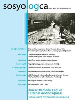 Sosyologca Dergisi Sayı: 10 | Doğu Kitabevi (Ciltsiz) - Resim 1