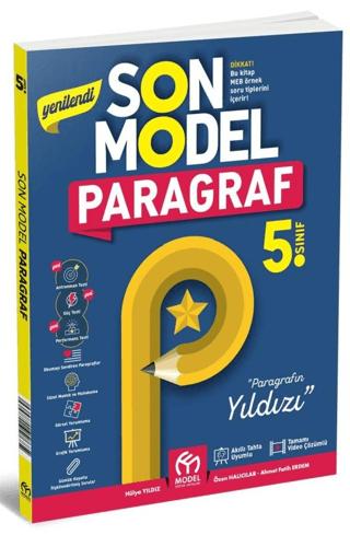 5. Sınıf Son Model Paragraf | Model Eğitim Yayıncılık (Ciltsiz) - Resim 1
