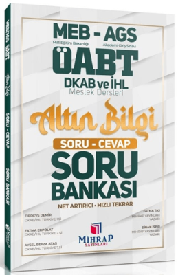 ÖABT Din Kültürü ve Ahlak Bilgisi Altın Bilgi Soru Cevap Hızlı Tekrar Soru Bankası - Komisyon kitap kapağı