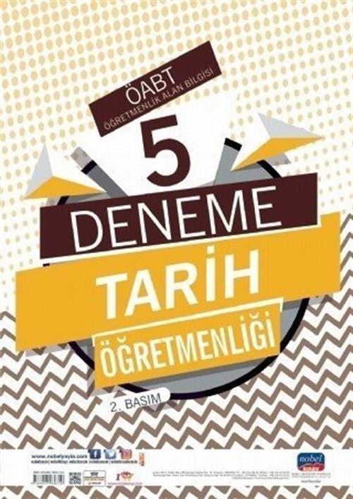 ÖABT Tarih Öğretmenliği - Öğretmenlik Alan Bilgisi - 5 Deneme kitap kapağı