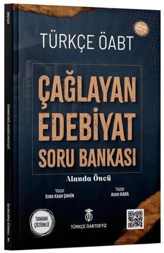 ÖABT Türkçe Öğretmenliği Çağlayan Edebiyat Soru Bankası Çözümlü - Asım Kara kitap kapağı