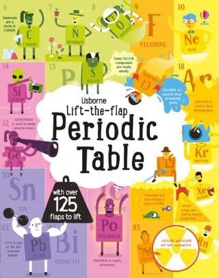 Lift-the-Flap Periodic Table | Usborne (Ciltsiz) - Resim 1