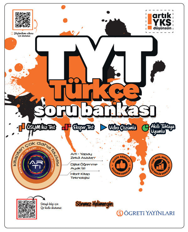 Öğreti Akademi TYT Türkçe Soru Bankası - Kolektif kitap kapağı