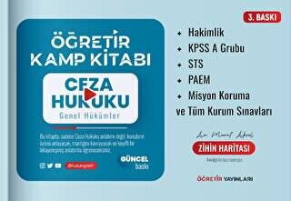 Öğretir Ceza Hukuku Kamp Kitabı - Murat Aksel kitap kapağı