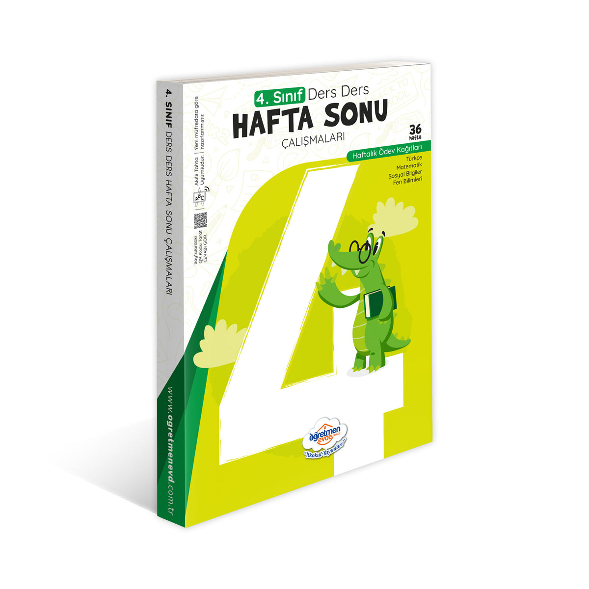Öğretmen Evde Yayınları 4.Sınıf Bol Bol Yeni Nesil Hafta Sonu Çalışmaları (Ödev) Kitabı kitap kapağı
