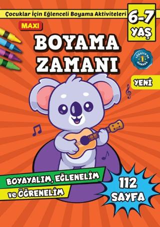 Maxi Boyama Zamanı 12 | Maxi Yayıncılık (Ciltsiz) - Resim 1